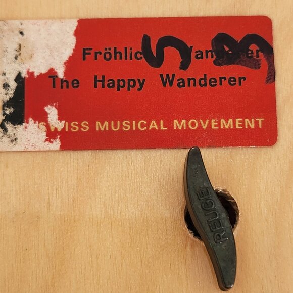 Hummel The Happy Wanderer Music Jewelry Box Made in W. Germany - Picture 10 of 14